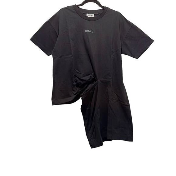 Kenzo Logo Print Black T Shirt - Picture 1 of 5